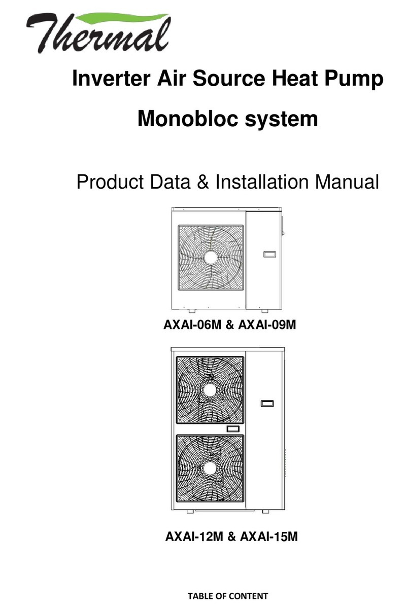 Thermal AXAI-06M installation manual Thermal AXAI-06M installation manual