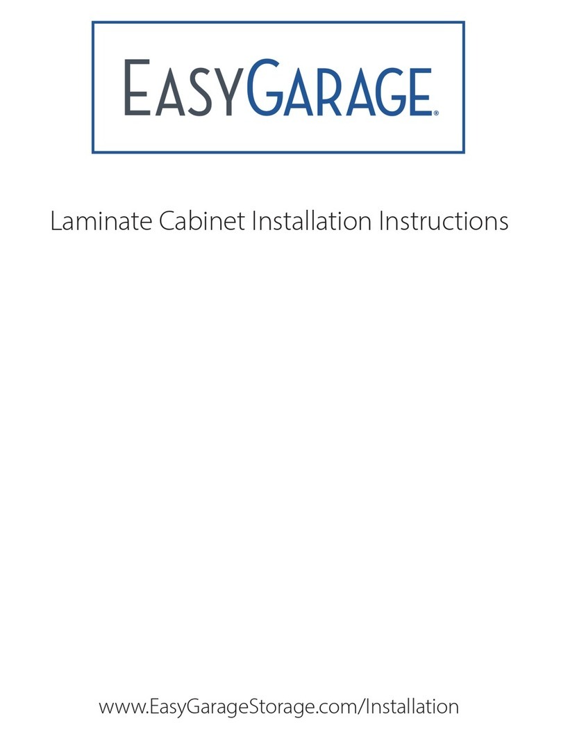 EasyGarage 30 inch WIDE TALL CABINET WITH DOORS/3... User manual