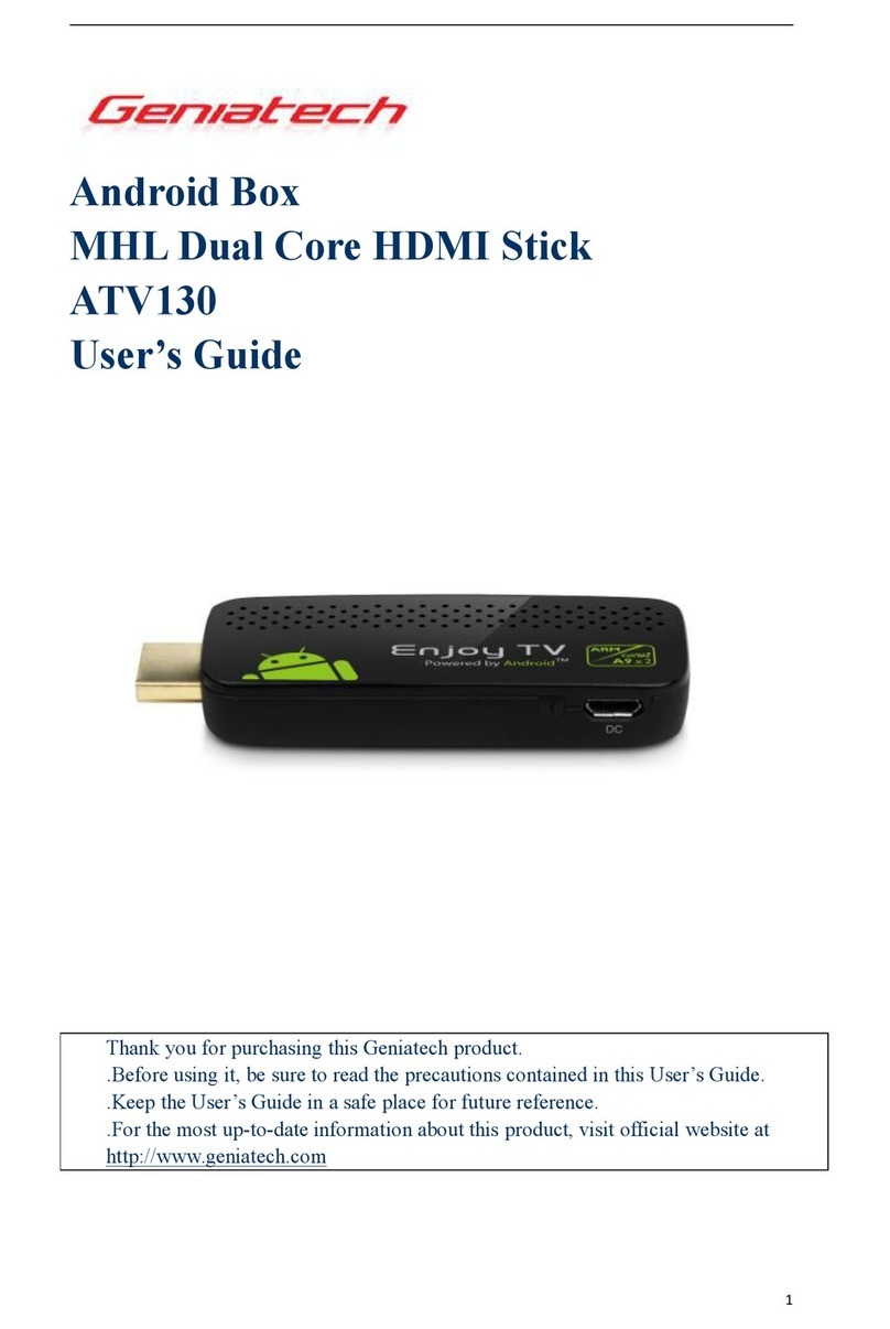 Geniatech ATV130 user guide