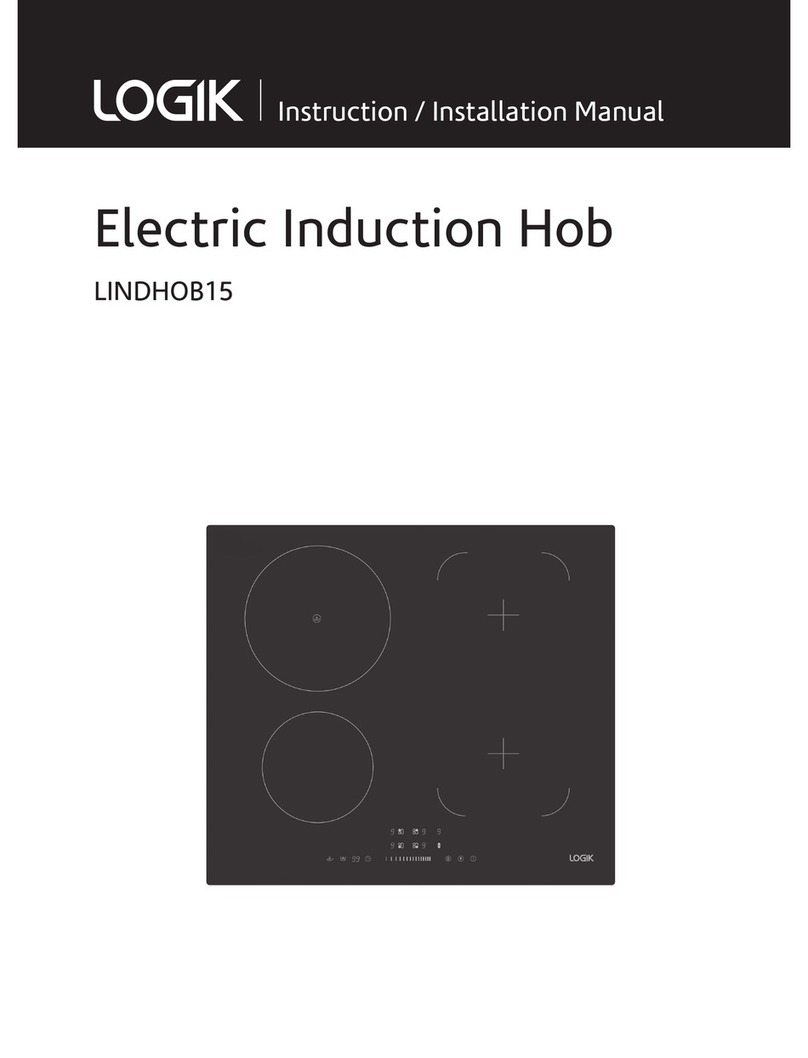 Logik LINDHOB15 Instruction & installation manual