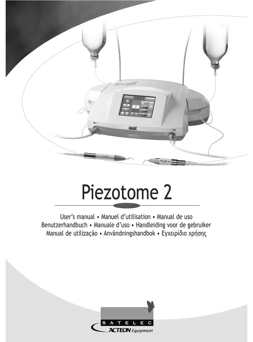 Acteon Satelec Piezotome 2 user manual