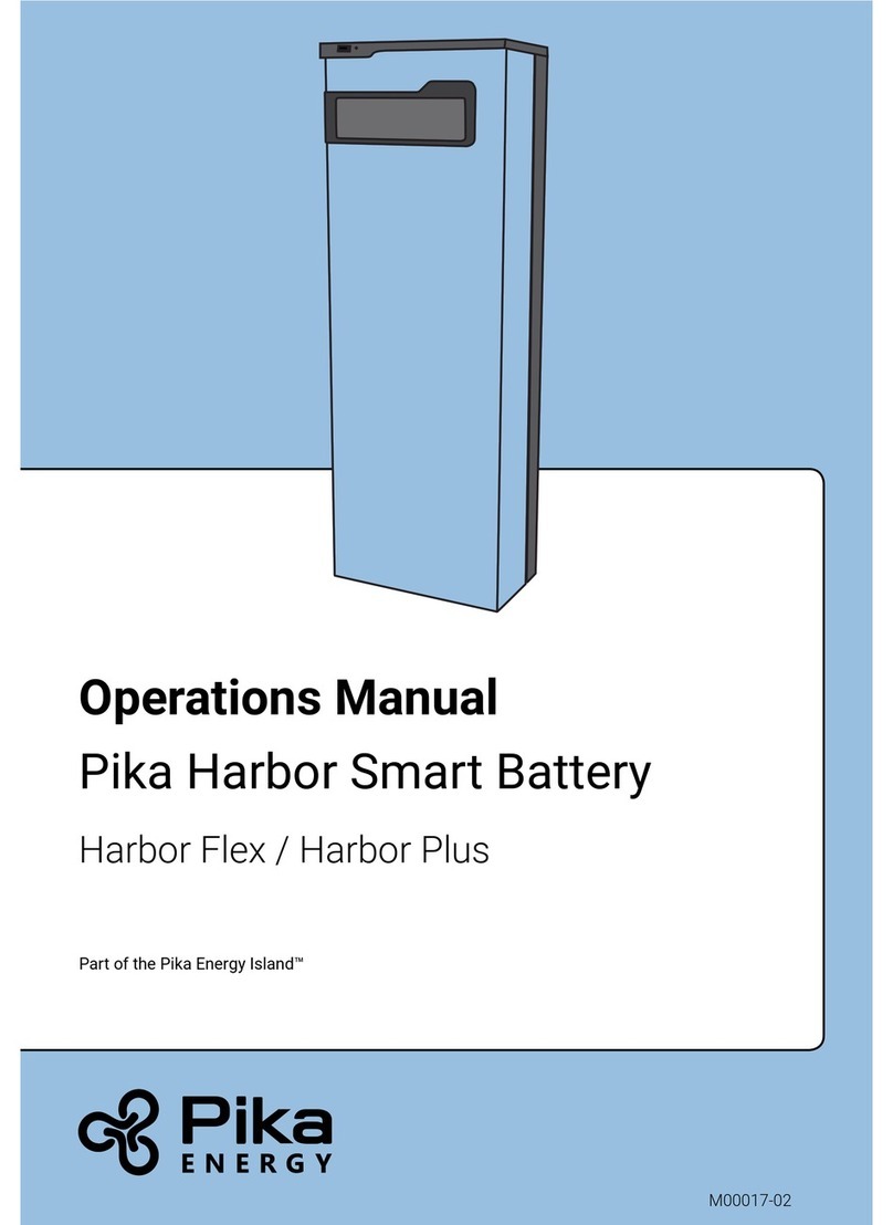 PIKA Harbor Plus SB15p Operation manual