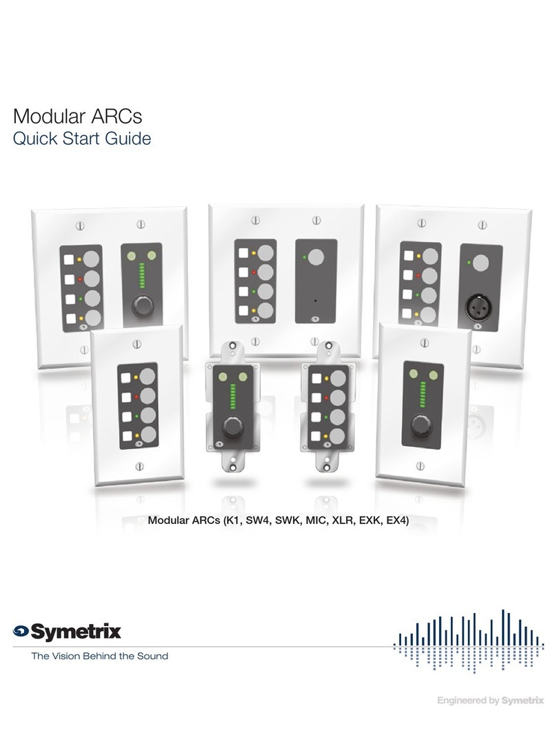 Symetrix ARC-K1 quick start guide