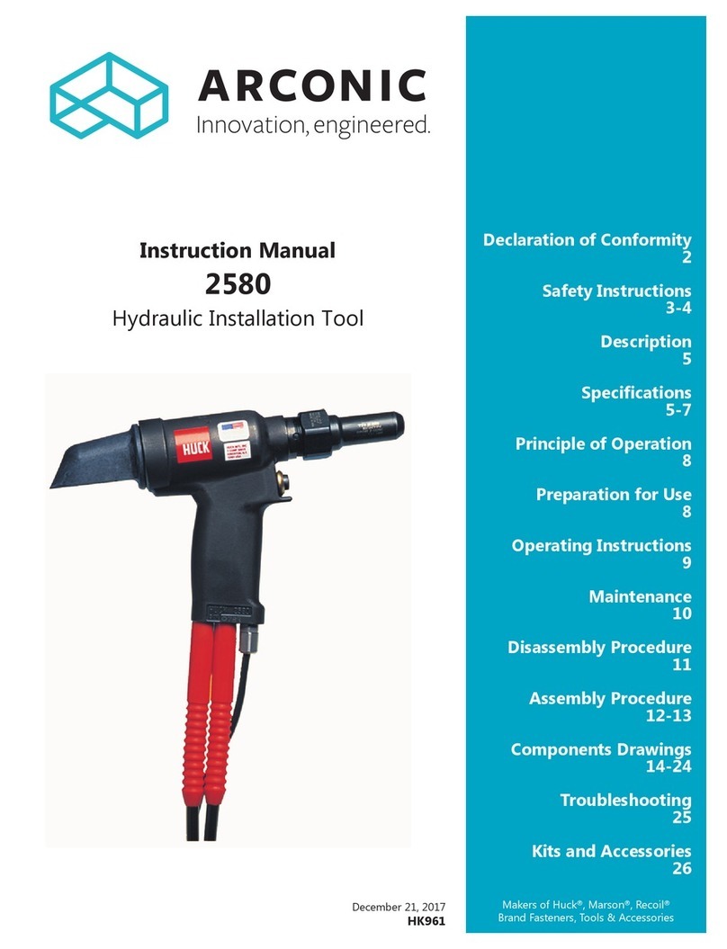 Arconic 2580 instruction manual