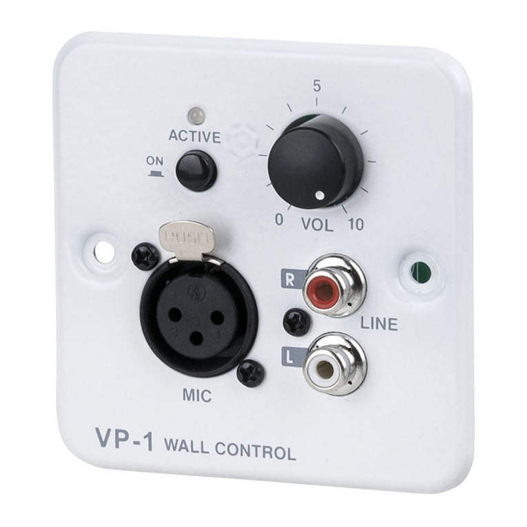 DAPAudio MA-8120WP User manual