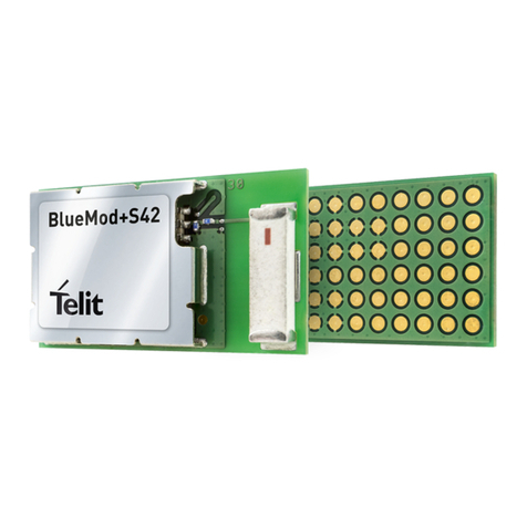Telit Wireless Solutions BlueMod+S42 Installation manual Telit Wireless Solutions BlueMod+S42 Installation manual