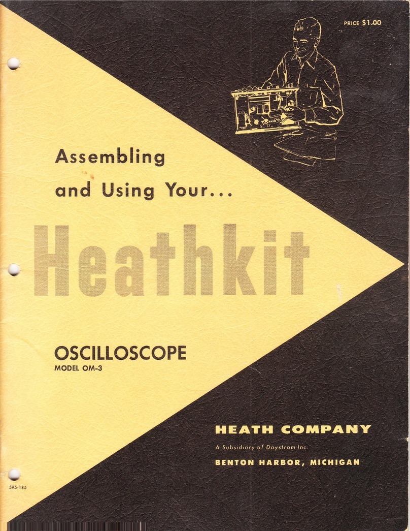 Heathkit OM-3 Assembling and using