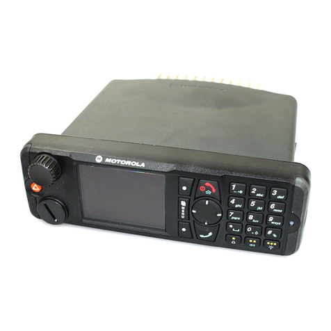 Motorola MTM800 Enhanced User manual