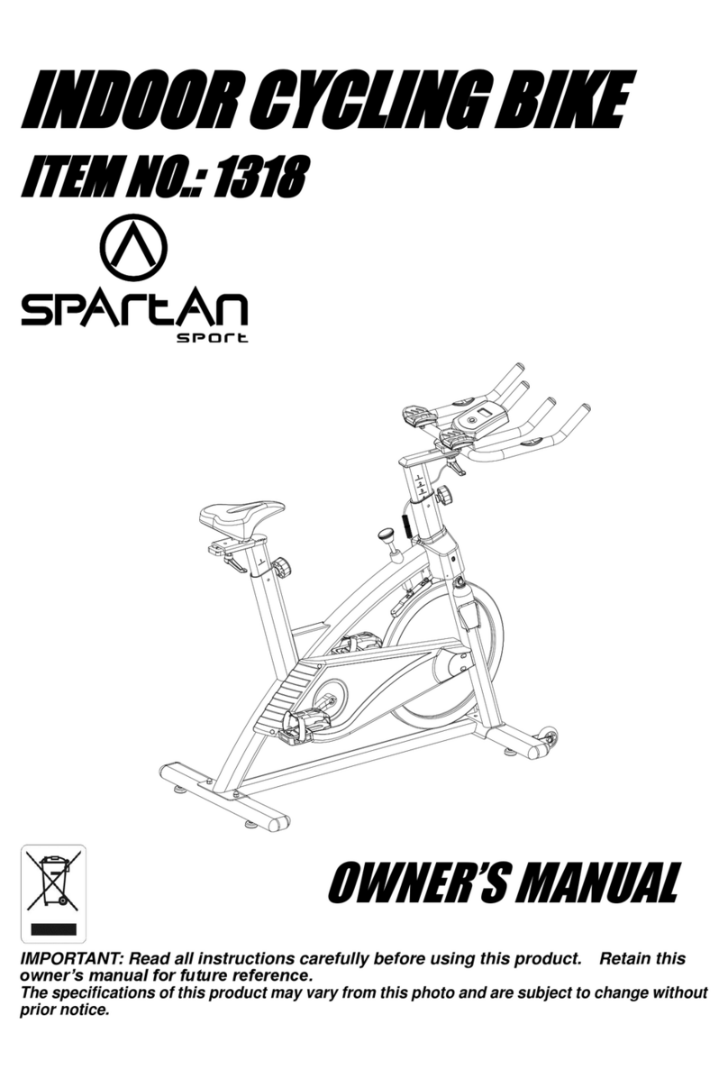 SPARTAN sport 1318 owner's manual