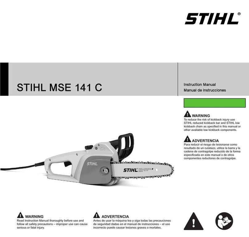 Stihl MSE 141 C instruction manual