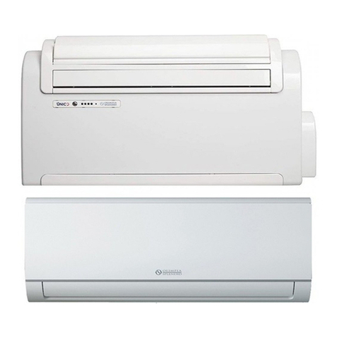 Olimpia splendid Unico Twin Parts list manual