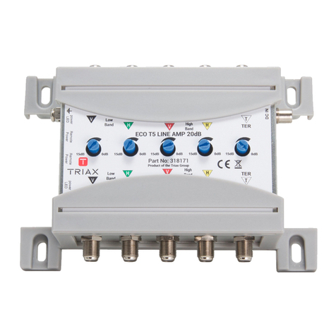 Triax ECO T5 User manual