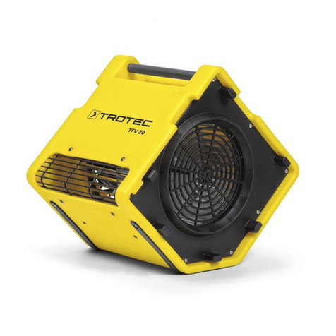 Trotec TFV 20 User manual