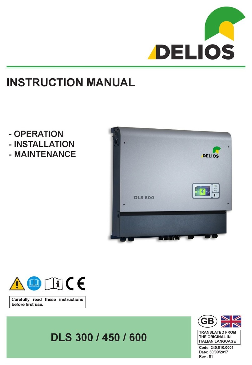 Delios DLS 300 instruction manual