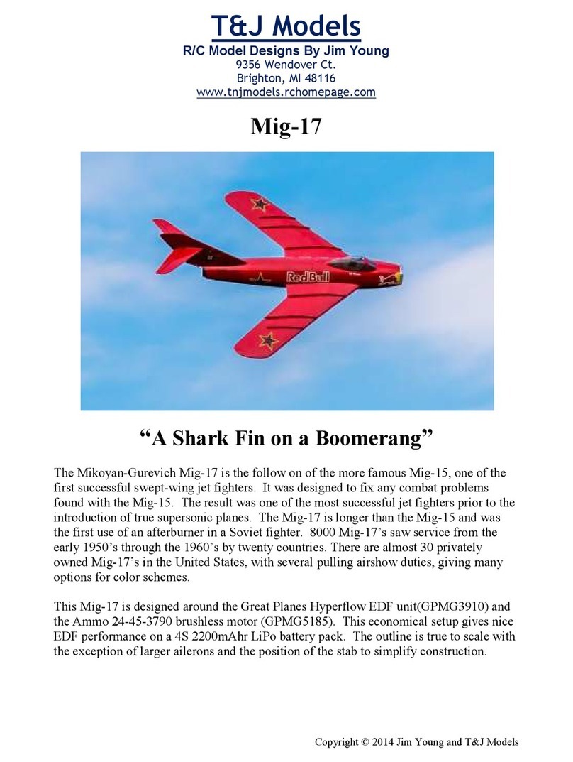 T&J Models Mig-17 manual