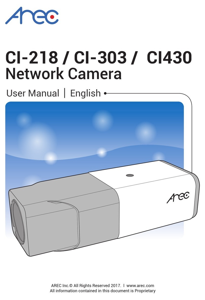 Arec CI-218 User manual