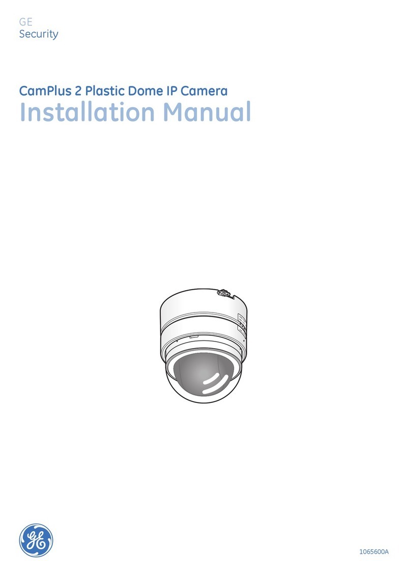 GE Security CamPlus 2 GEC-IP2D installation manual