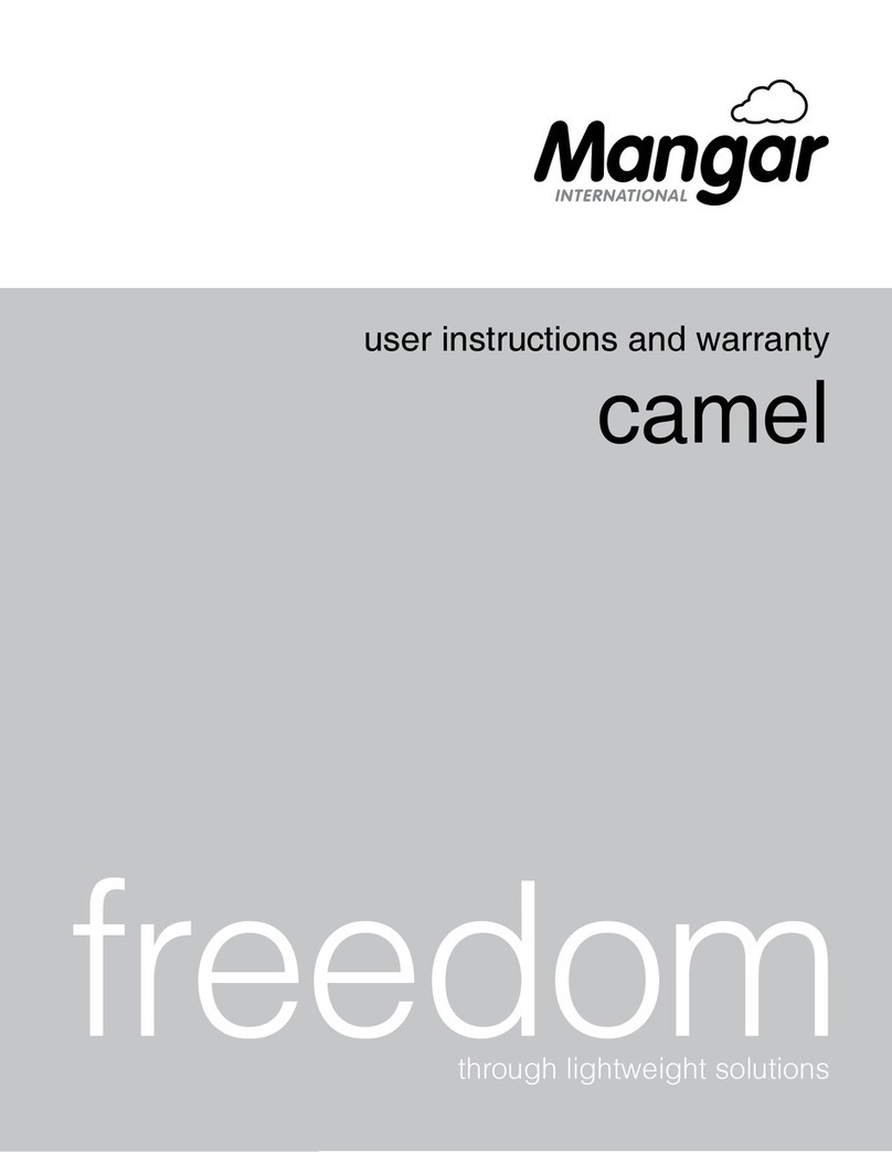 Mangar Camel User instructions and warranty