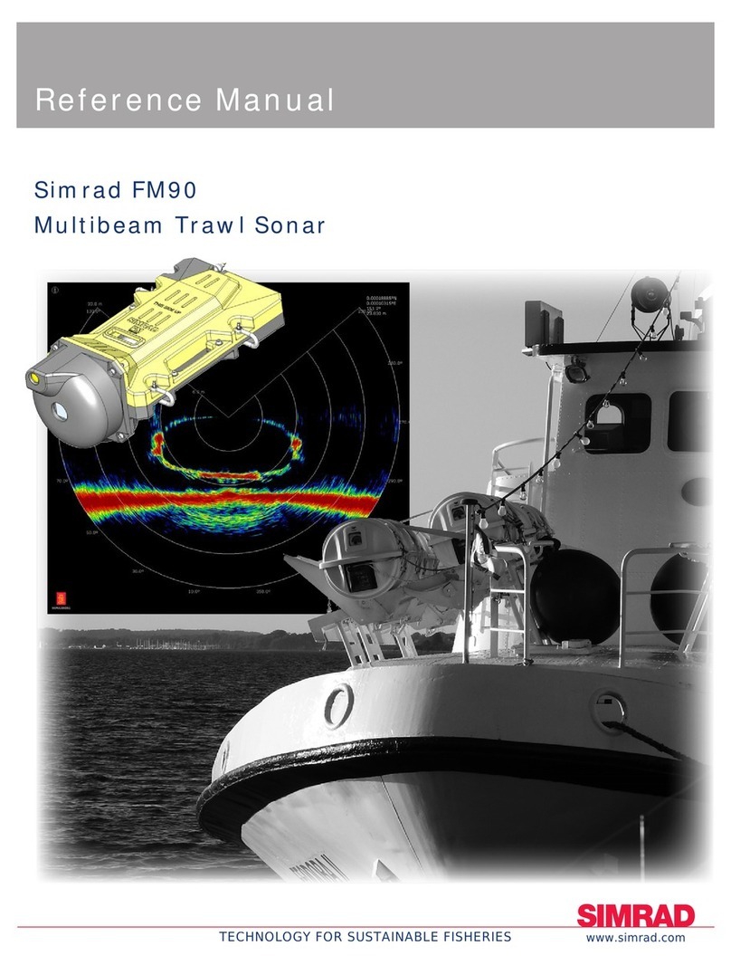 Simrad FM90 User manual Simrad FM90 User manual