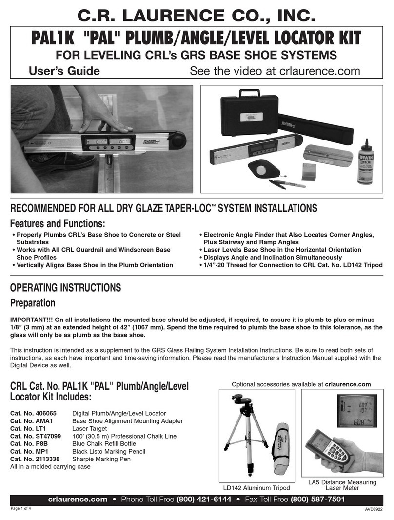 C.R. Laurence PAL1K user guide