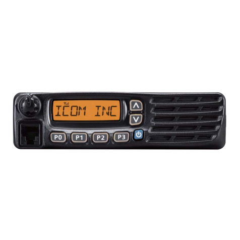 Icom IC-F5121D User manual