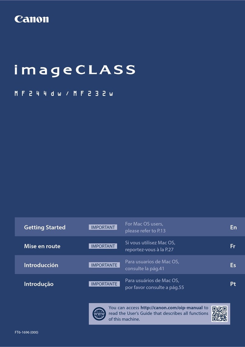 Canon imageclass MF244DW User manual