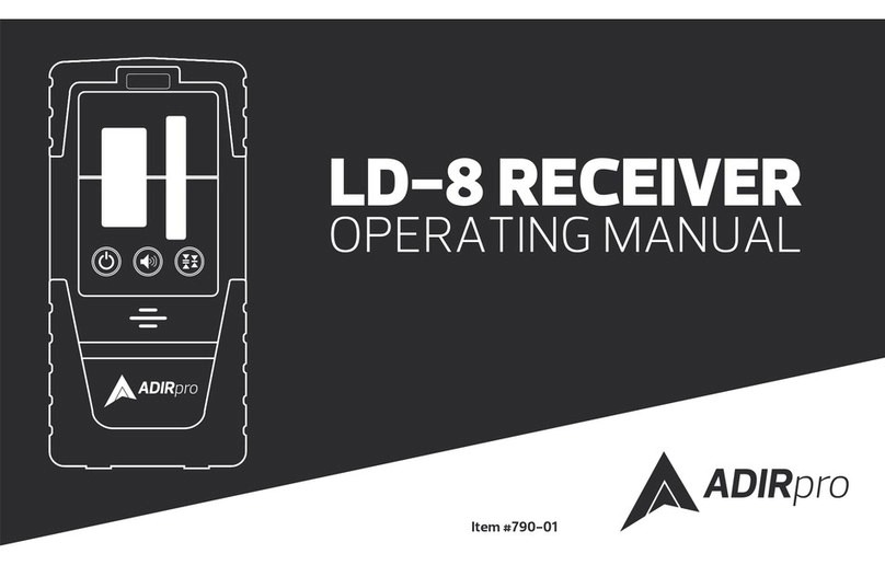 AdirPro LD-8 User manual