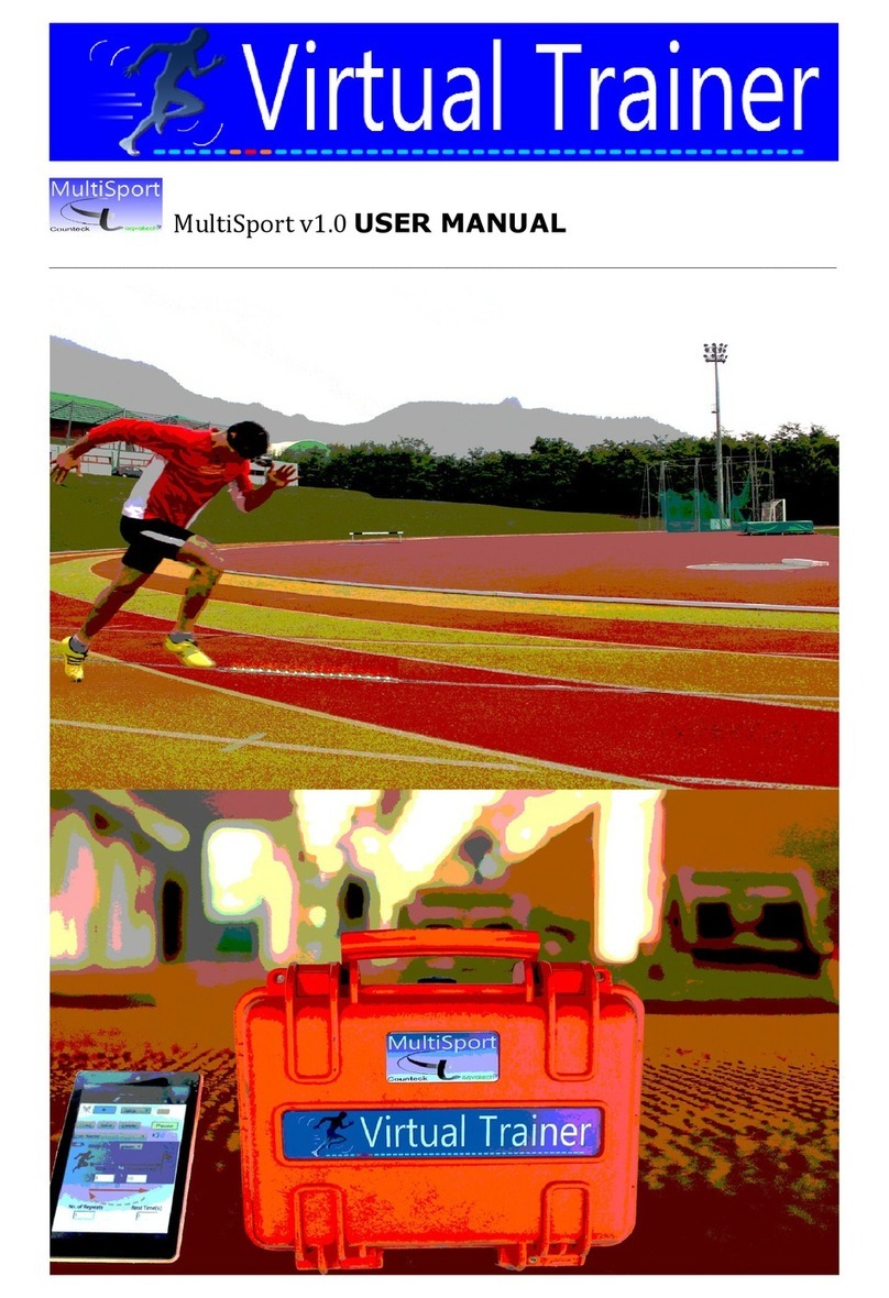 Counteck Virtual Trainer Multisport user manual