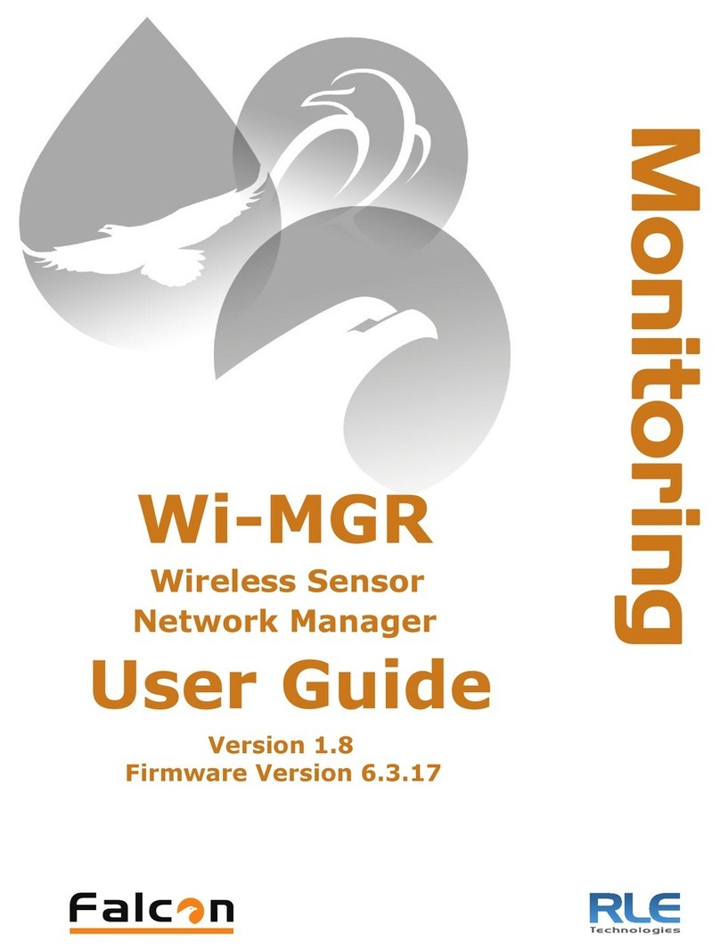 RLE Technologies Falcon Wi-MGR user guide