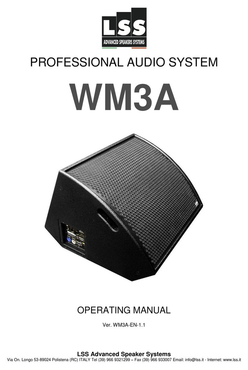 LSS WM3A operating manual