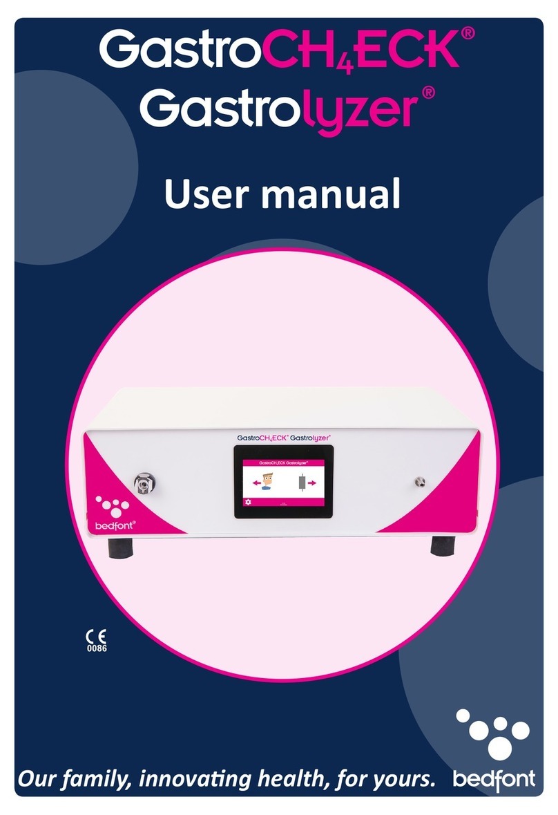 Bedfont Gastrolyzer user manual