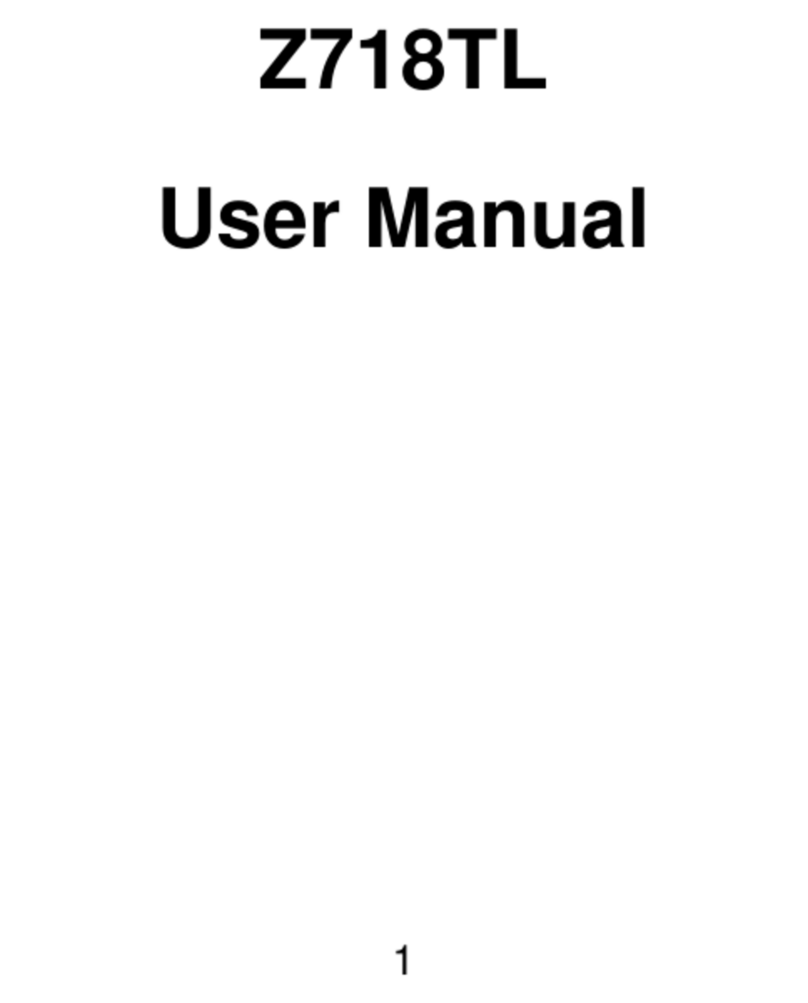 Zte Z718TL User manual