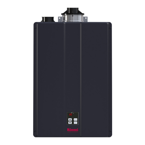 Rinnai CU160i Installation and operation manual