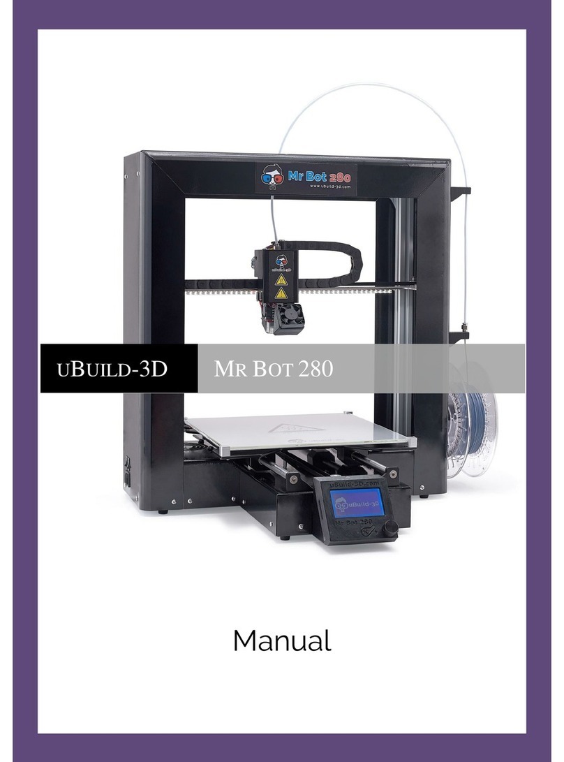 uBuild-3D MR BOT 280 manual
