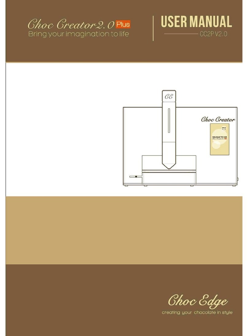 Choc Edge Choc Creator V2.0 Plus user manual