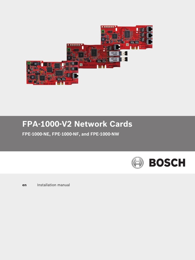 Bosch FPE-1000-NE User manual