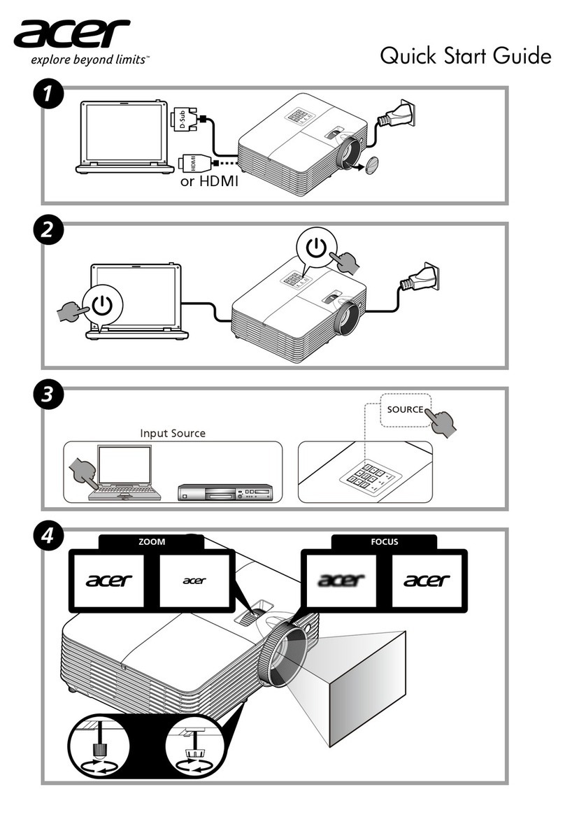 Acer X138WH User manual Acer X138WH User manual