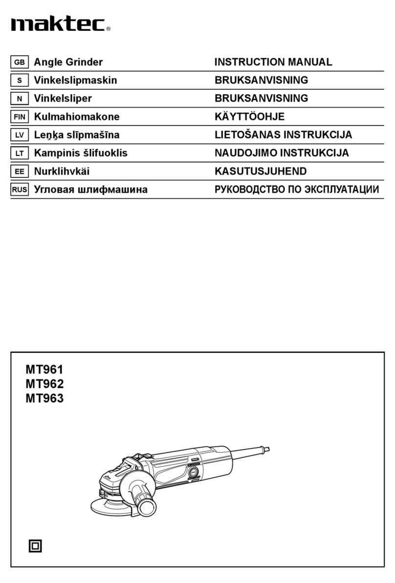 Maktec MT961 User manual