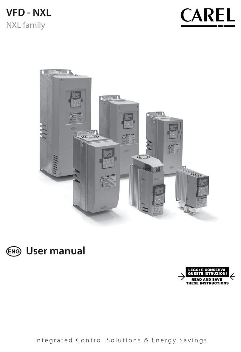 Carel VFD-NXL user manual