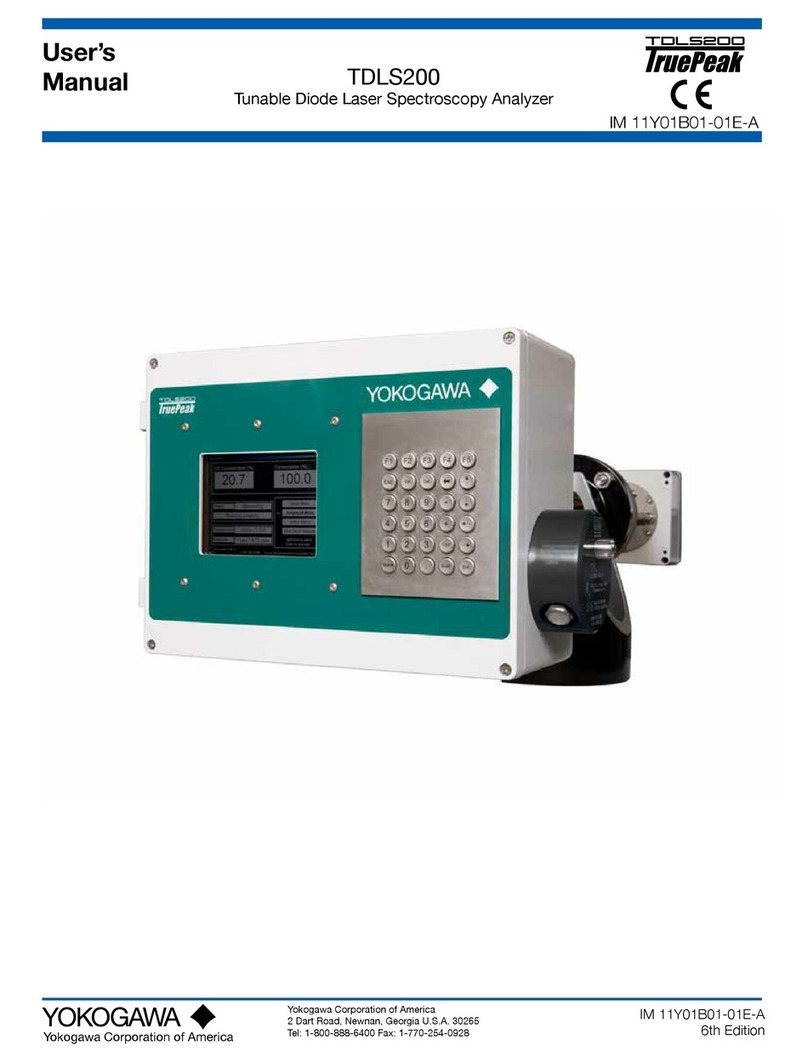 YOKOGAWA TDLS200 user manual