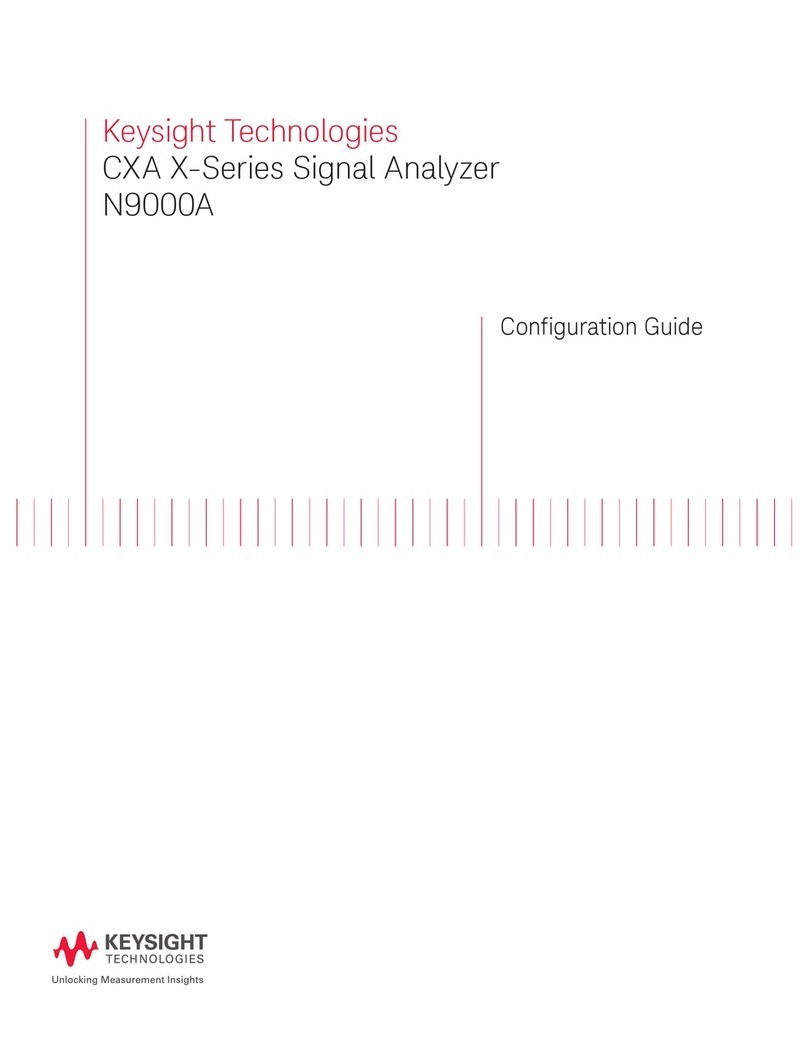 Keysight Technologies N9000A User manual