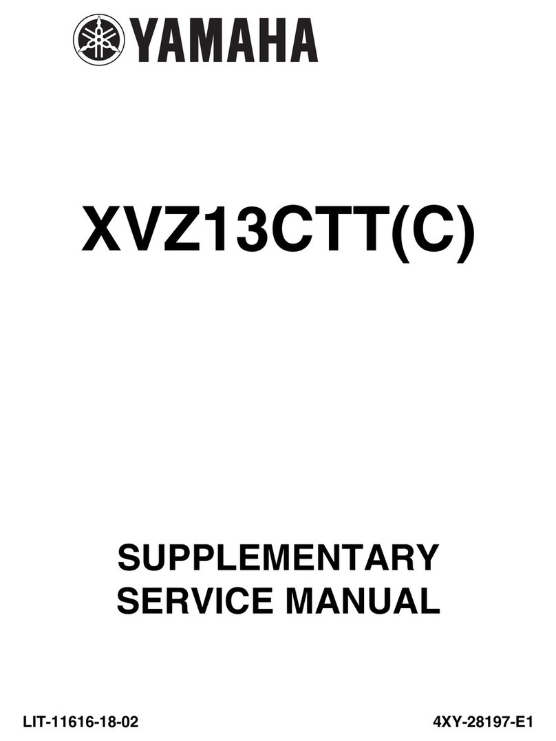 Yamaha Royal Star Tour Deluxe XVZ13CTTC Supplementary service manual
