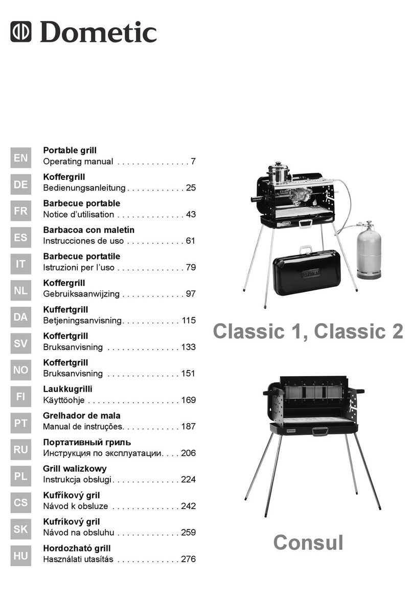 Dometic Consul operating manual