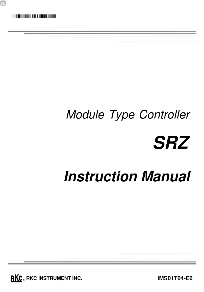 RKC INSTRUMENT SRZ User manual RKC INSTRUMENT SRZ User manual