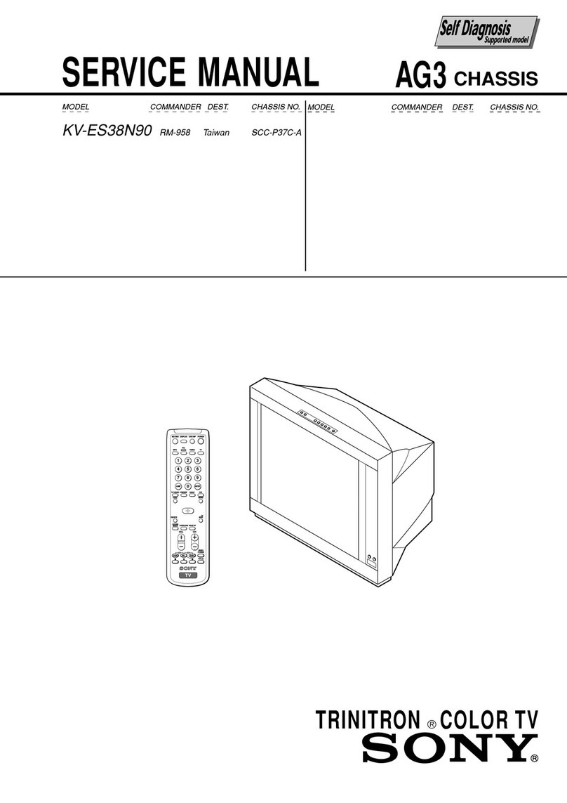 Sony TRINITRON KV-ES38N90 User manual