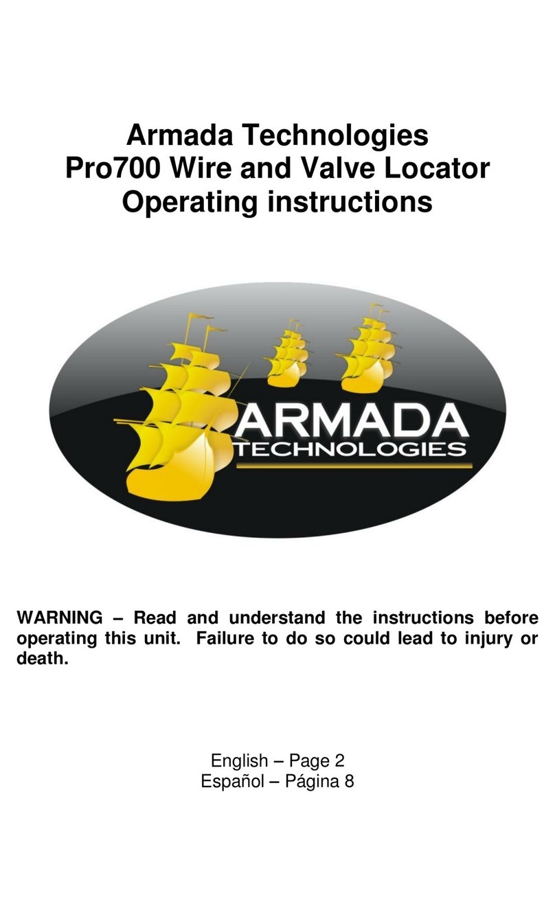 Armada Technologies Pro700 operating instructions Armada Technologies Pro700 operating instructions