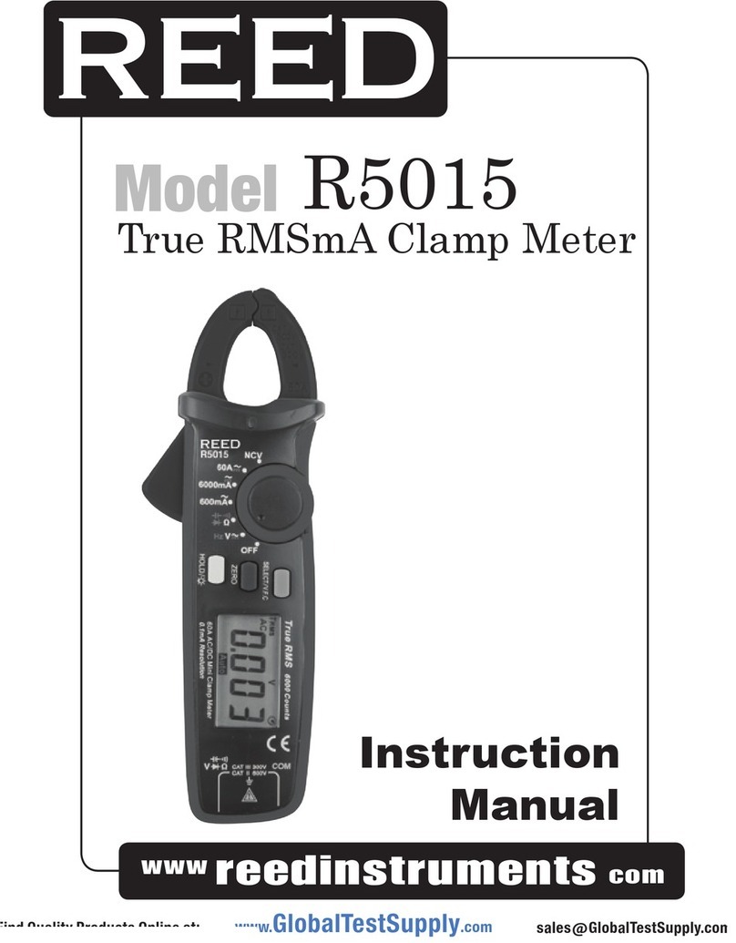 REED R5015 instruction manual