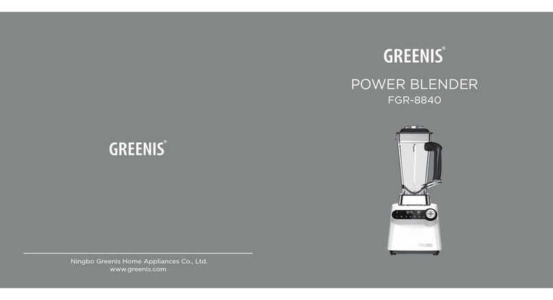 GREENIS FGR-8840 User manual