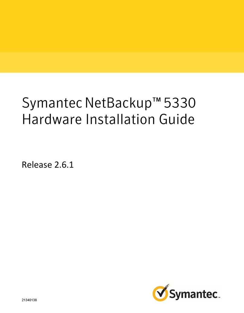 Symantec NetBackup 5330 Hardware installation guide