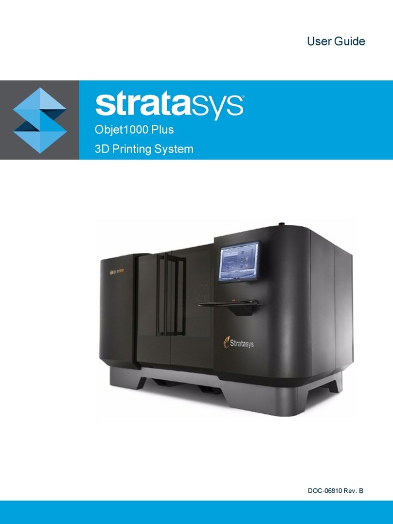 Stratasys Objet1000 Plus User manual